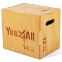 イエスフォーオール(Yes4All) プライオボックス ジャンプボックス ライトウッド 41×36×30cm 3in1 木製 【日本正規輸入品】 W6P6