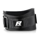 RITFIT ウエイトトレーニングベルト パワーベルト 筋トレ リフティングベルトスポーツサポート 腰用サポーター 男女兼用 初心者から上級者向け スクワットベルト 腹圧ベルト (L, ブラック)