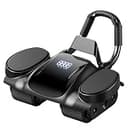 腹筋ローラー 4輪 Type-C充電 膝マット付き デジタル表示付き 計数器 タイマー カロリー計測 自動リバウンド 静音設計 耐荷重250Kg メンズ レディース