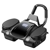 Youboo 腹筋ローラー 4輪 Type-C充電 膝マット付き デジタル表示付き 計数器 タイマー カロリー計測 自動リバウンド 静音設計 耐荷重250Kg メンズ レディース 250kg