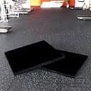ジムマット 50×50cm 厚さ15mm 【40枚】 ゴムマット 筋トレ トレーニング ジム フロア 衝撃吸収 ラバー エクササイズ ダンベルマット カットOK 高硬度 高密度 業務用 防振 防音 滑り止め EPDM プロ仕様