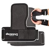 deoway パワーグリップ左右セット PRO ウエイト トレーニンググリップ リストラップ 筋トレ グローブ 懸垂 握力補助 滑り止め加工 ケガ予防 男女兼用 左右 セット 懸垂 グローブ 筋トレ パワーグリップ トレーニング
