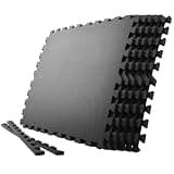 ボディテック(Bodytech) ボディテック ジョイントマット 12mm 厚手 大判 60cm クッション トレーニング パズルマット ジムマット エクササイズ EVA 防音 傷防止 衝撃吸収 1.2cm