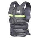 adidas(アディダス) 鉄製 パフォーマンスアジャスタブルウエイトベスト 10kg 重量調節可能 ADWT-12637 黒