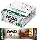 明治 ザバス(SAVAS) ソイプロテインバー ビターチョコ味 48本 たんぱく質15g ビタミン配合 バータイプ
