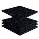 ジムマット トレーニングマット ゴムマット 16枚セット 50×50cm 厚手15mm トレーニングフィットネス ラバーフロアマット 防音 防振 筋トレマット 業務用 ラバートレーニングマット フィットネスマット 衝撃吸収 床 保護 滑り止め 置くだけ トレーニング器具用マット