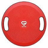GronG(グロング) バランスボード 直径39cm 耐荷重150kg レッド 150kg