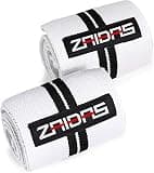 ZAIDAS(ザイダス) ZAIDAS(ザイダス) リストラップ 60cm ウェイトトレーニング 筋トレ 手首サポーター 手首固定 ホワイト/ブラック