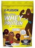 X-PLOSION(エクスプロージョン) エクスプロージョン 1kg ホエイプロテイン ゴールデンエッグス Golden Eggs ミルクチョコレート (イエロー×オレンジ) 1kg