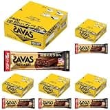 ザバス (SAVAS) プロテインバー チョコレート味 12本×1箱 たんぱく質15g ビタミン配合 バータイプ 明治 (× 5)